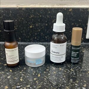 Skincare Serum and Eye Gel Set